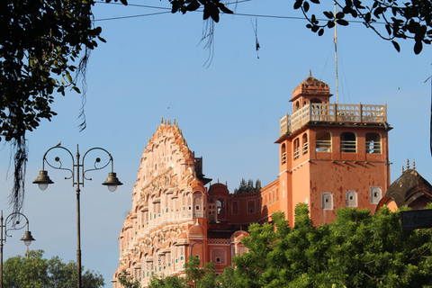 Jaipur: Gamla och nya Jaipur Dagsutflykt med bil + guide