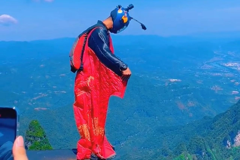 Tianmen Mountain Ticket with Cable Car & Wingsuit Site