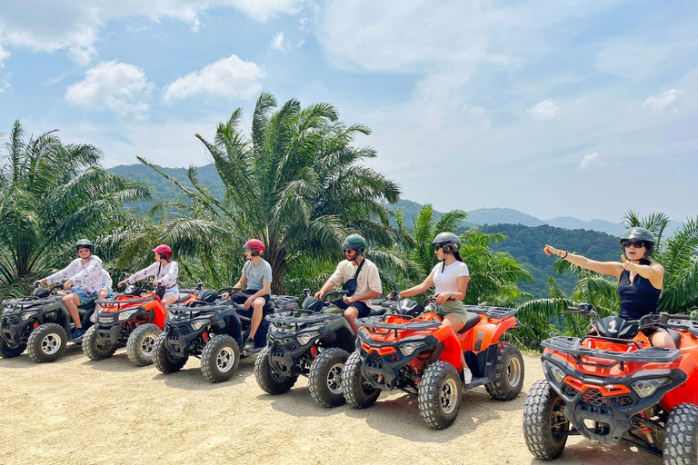 Depuis Phuket : Itinéraires panoramiques en quad avec vue sur Karon et Patong1 heure de route