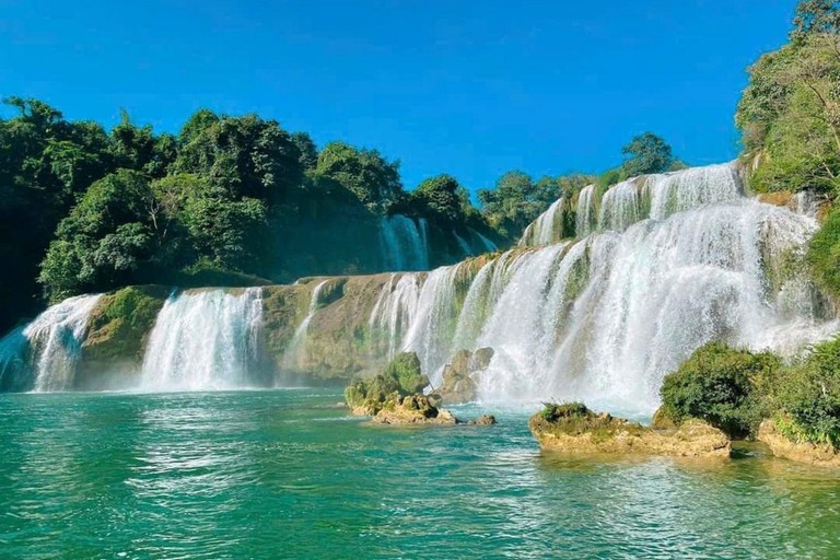 From Hanoi: Ban Gioc Waterfall 2 Day 1 Night - Small Group Only Bus Hanoi to Ban Gioc Waterfall at 8.00pm Everyday