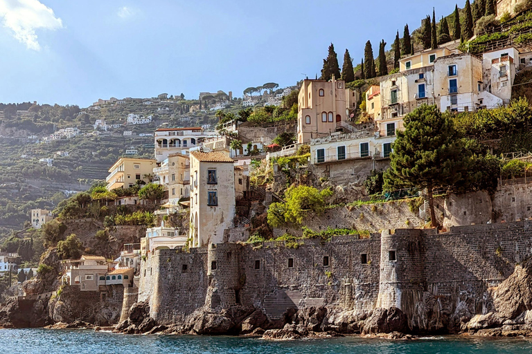 Positano i Amalfi mała grupa łodzią