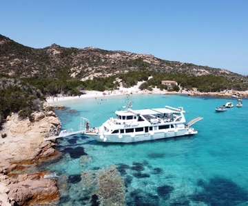 Au départ de Palau : tour en bateau de 4 arrêts dans l'archipel de La Maddalena