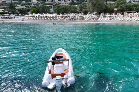 Corfu Town: Shared Speedboat Cruise & Swim Stops