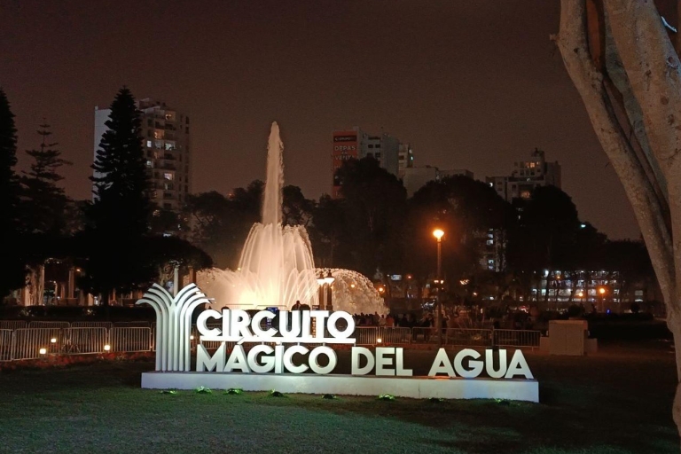 LIMA : Circuit aquatique magique à Lima(Copie de) Circuito Mágico del Agua