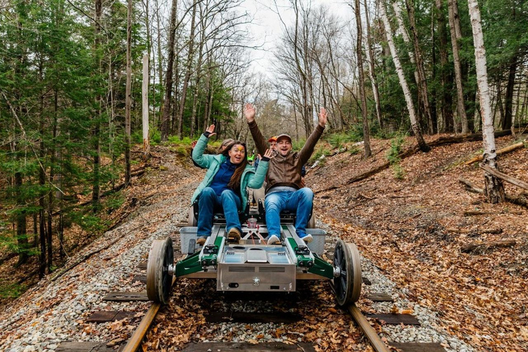 Lincoln, NH: Scenic Rail Bike Ride in the White Mountains Lincoln: Rail Bike Excursion (Regular Option)