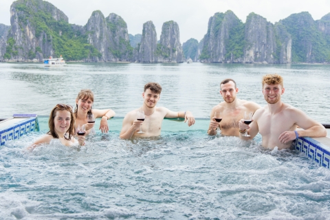 From Hanoi: 1-Day Halong 5-Star Cruise w/Jacuzzi & Limousine