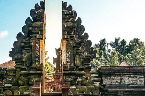 Ubud: Monkey Forest, Water Temple, Rice Terrace & Waterfall Ubud Full Day Tour 8-12 hours