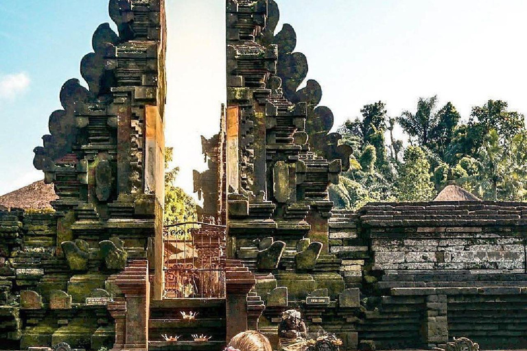 Ubud: Monkey Forest, Water Temple, Rice Terrace & Waterfall Ubud Full Day Tour 8-12 hours