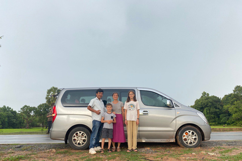 Privater Taxi-Transfer von Pattaya nach Siem Reap