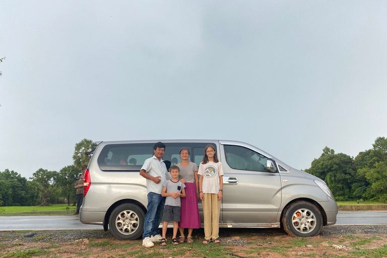 Traslado en taxi privado de Pattaya a Siem Reap