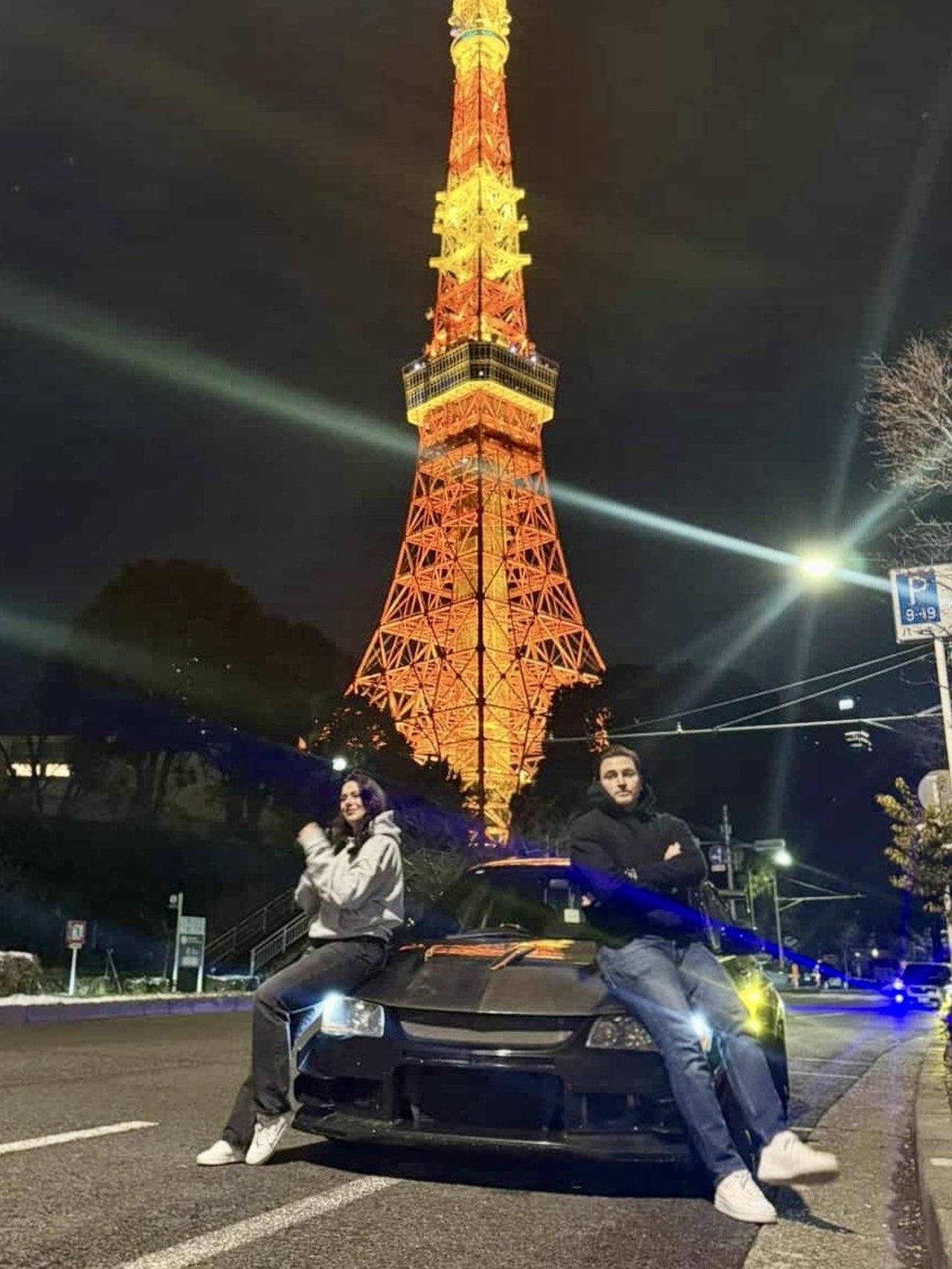 Tokio: 500-PS-Evo9-Nacht-JDM-Daikoku-Erlebnis
