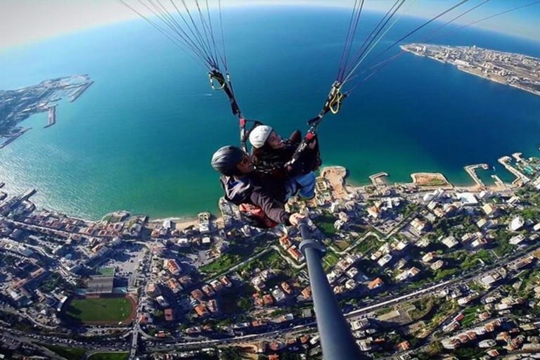 Van Beiroet: 30 minuten paragliding-ervaring boven Jounieh