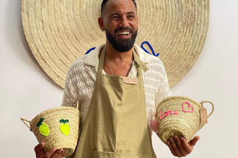 Marrakech Medina Basket Embroidery Workshop