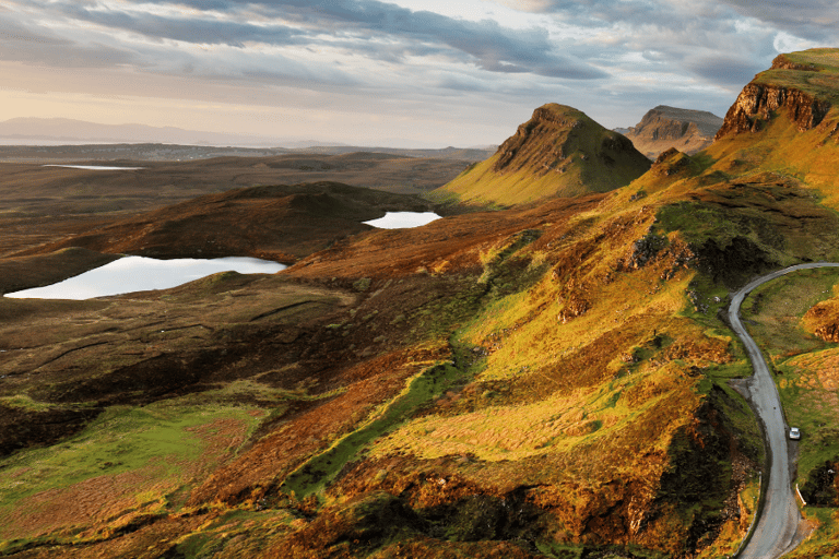 Isle of Skye rijtoer vanuit Portree met een APPVanuit Portree: Dagvullende Isle of Skye zelf rijden met gids