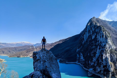 Halve dag wandelen bij het Bovilla-meer vanuit Tirana