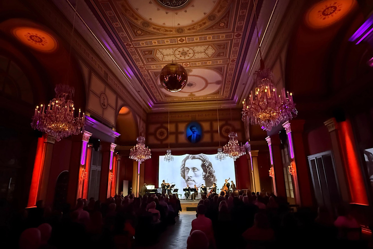 Vienna: concerto di Strauss dal vivo con cantante, orchestra e spettacolo di luciCategoria VIP: 1 - Seconda fila (incluso libretto del programma del concerto)