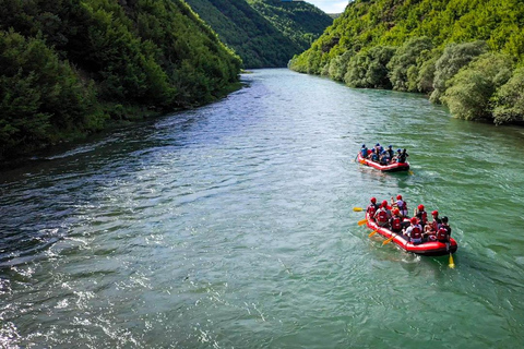 Rafting in Black Drin River From Durres