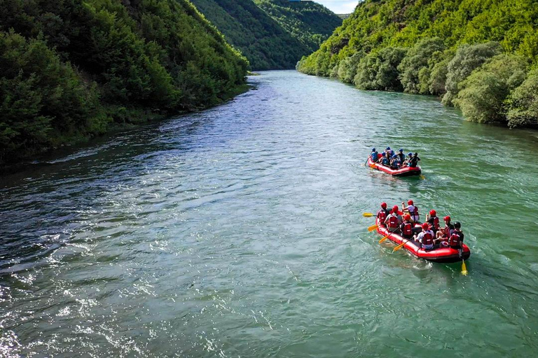 Rafting in Black Drin River From Durres