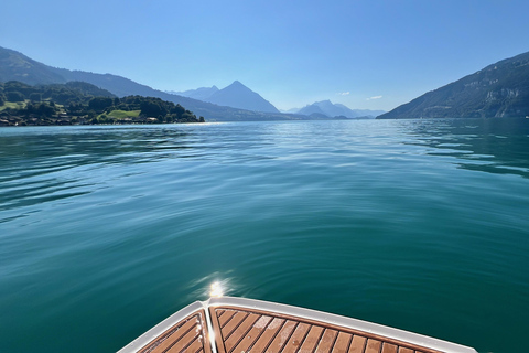 Private 3-Hour Lake Thun Cruise – An Experience with Refreshments