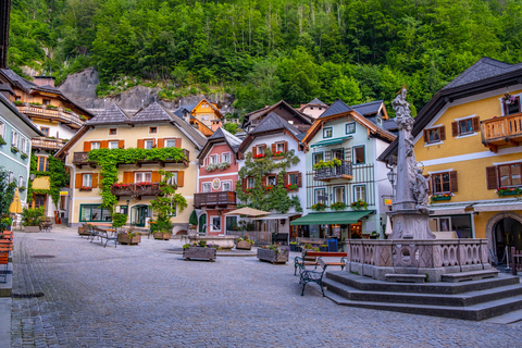 Au départ de Vienne : Excursion privée à Hallstatt et Salzbourg