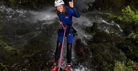 Elite Canyoning L3: The 60m Ribeira Funda Vertical Challenge