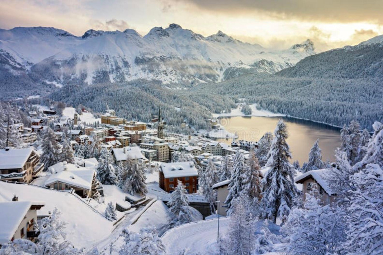 Zurich: Liechtenstein & Swiss Alps Tour to St. Moritz