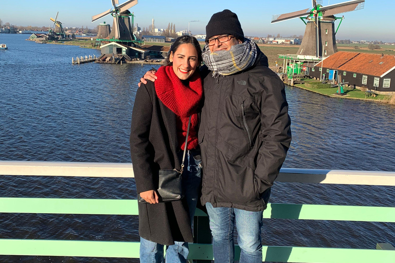 Amsterdam: Live-Guided Zaanse Schans & Cheese Tasting Tour Tour in English