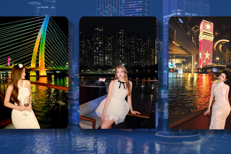 Ho Chi Minh City: Sunset Cyclo and Dinner Cruise Tour Sunset Cyclo and Premium Dinner Cruise