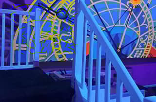 Prag: Glow Golf Minigolfspiel mit UV-Licht