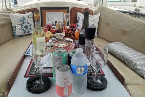 Venice Beach & Malibu View Boat Cruiser – musik, vin och sjölejon