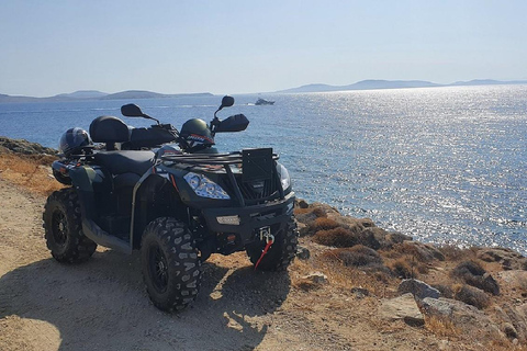 Mykonos: Rent an ATV/QUAD 450cc and explore hidden gemsMykonos : Louez un quad/QUAD 450cc et explorez les joyaux cachés.