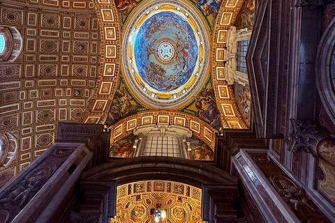 Vatican: St peters Dome Entry Ticket Papal Tombs, Audio Tour Vatican: St peters Dome Entry Ticket(With Elevetor)