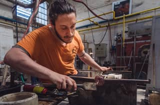 Murano: Glasbläser-Workshop für Anfänger