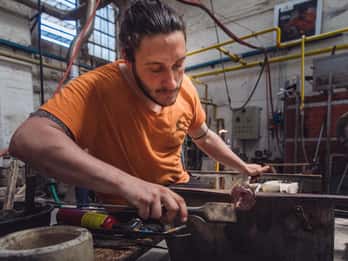Murano: Oficina de sopro de vidro para iniciantes