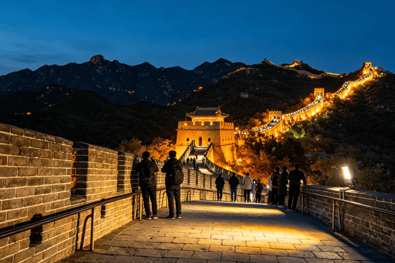Beijing Badaling Great Wall: Private Day & Night Tours Day Tour: Private Car Transfer Only (No Ticket, No Guide)