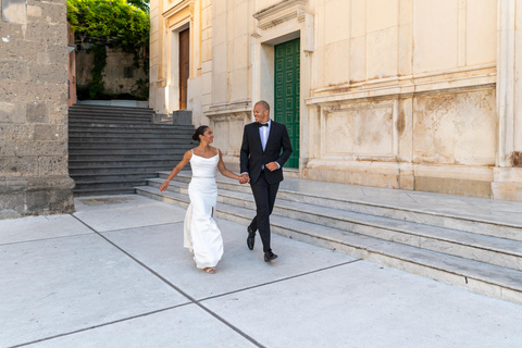 Positano : servizio fotografico professionale &#039;Trash the dress&#039;