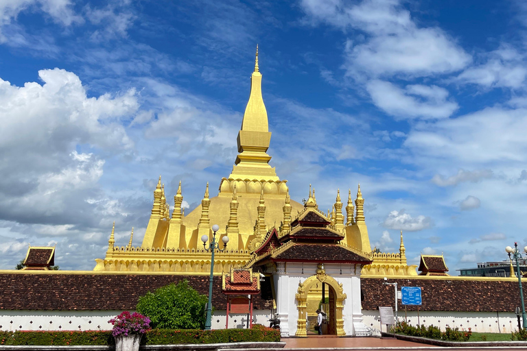 Visita icónica de Vientiane y cultura de Laos, Parque de Buda, Patuxayúnete al tour