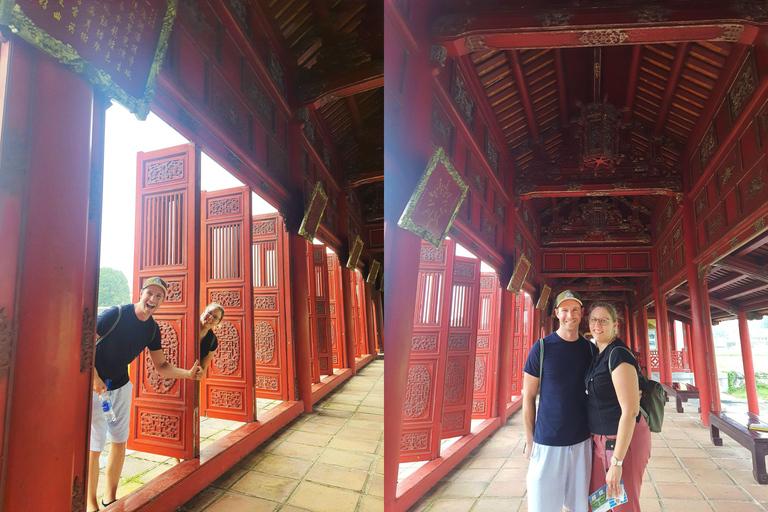 Hue Half Day Tour: Perfume River, Imperial Citadel, Market