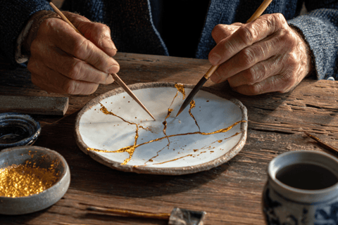 东京：浅草传统金缮修复工坊