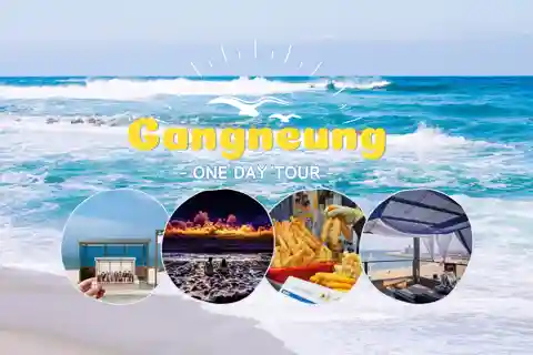 Seoul: Gangneung von der K-Pop Band Bushaltestelle zum Anmok Beach