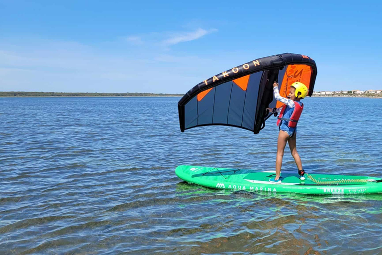 Frontignan Plage: Lección de surf con alas3h Lección de surf con alas
