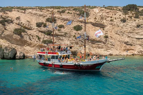 Croisière sur les 3 îles de Kos avec prise en charge et retour à l'hôtel