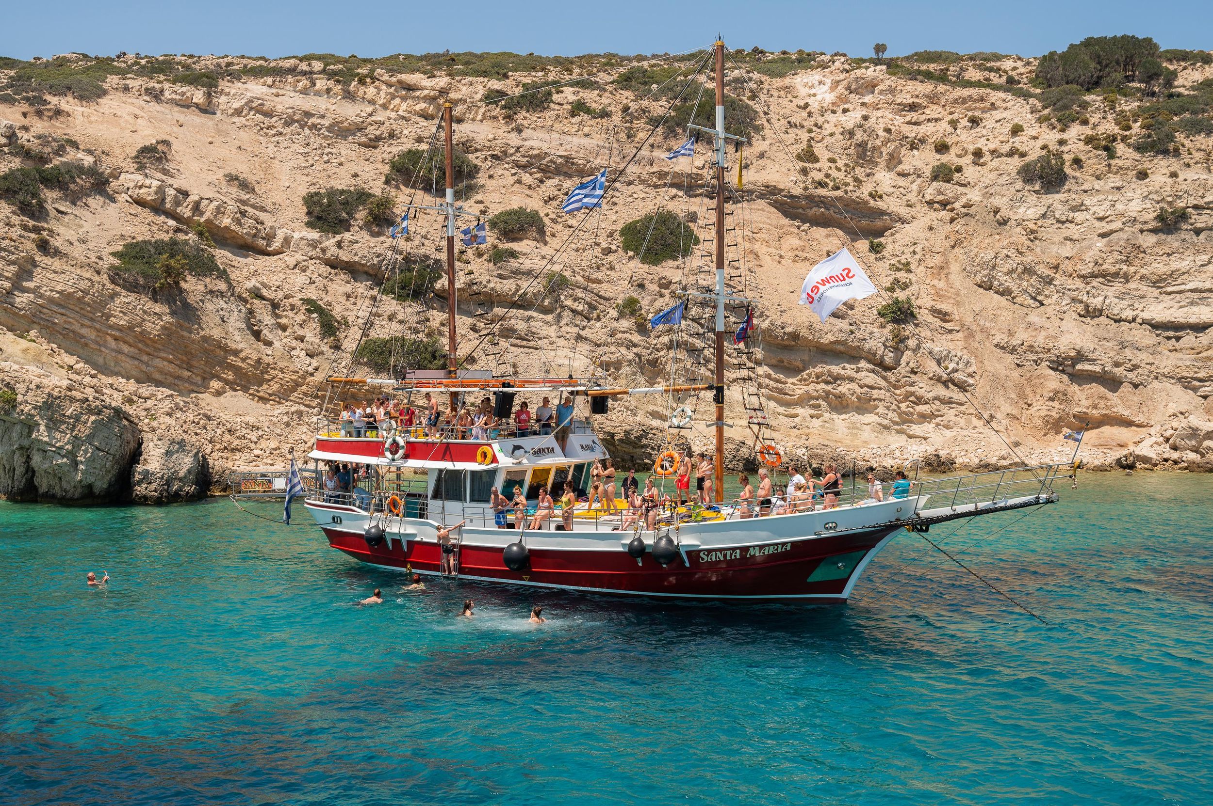 Kos 3 Inselkreuzfahrt mit Abholung zum Hotel und Rücktransfer zum Hotel