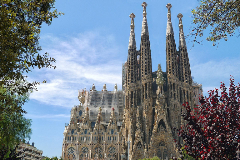 Barcelona: Recorrido por la Sagrada Familia, el Modernismo y el Casco AntiguoTour en francés