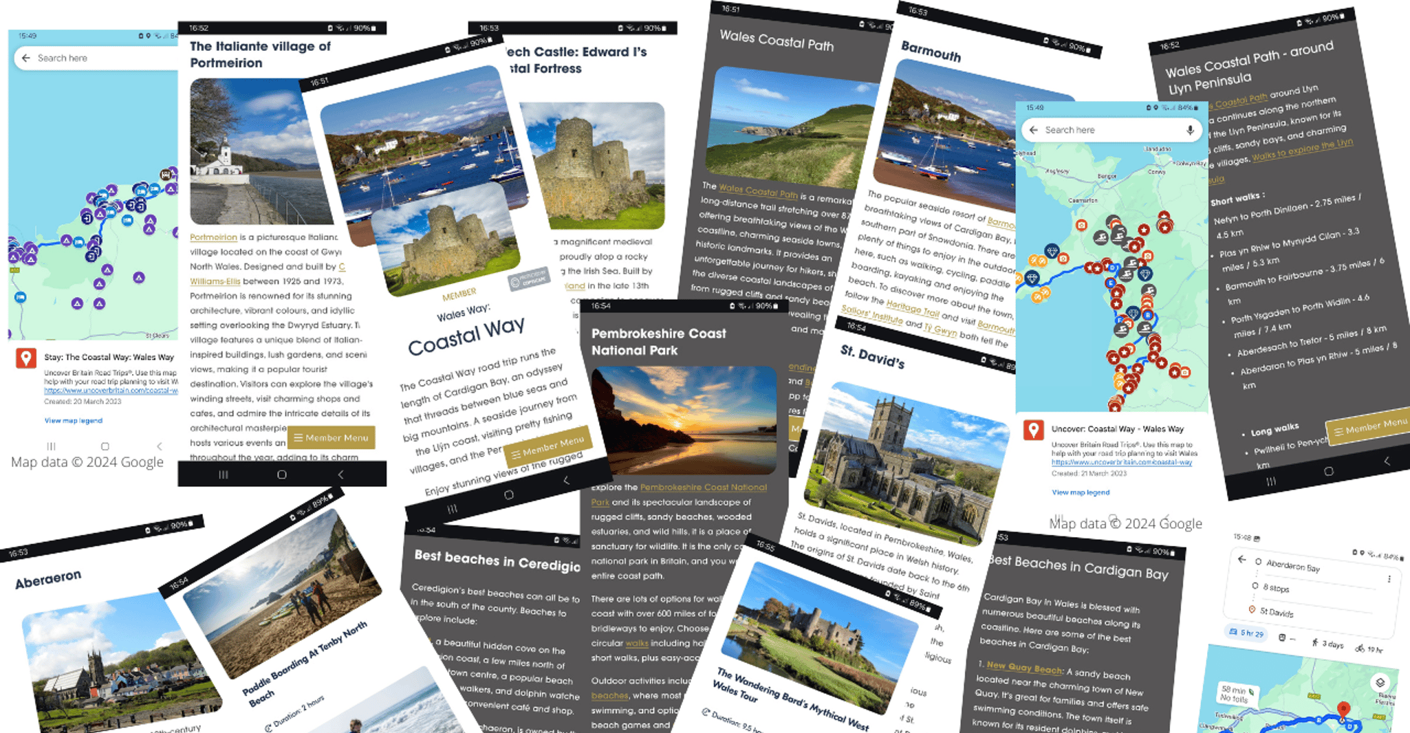 Coastal Way/Wales’ West Coast (Interactive Guidebook) - Housity