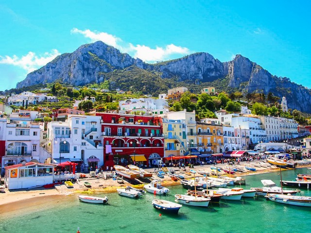 Visit From Naples Island of Capri Full-Day Tour with Lunch in Naples