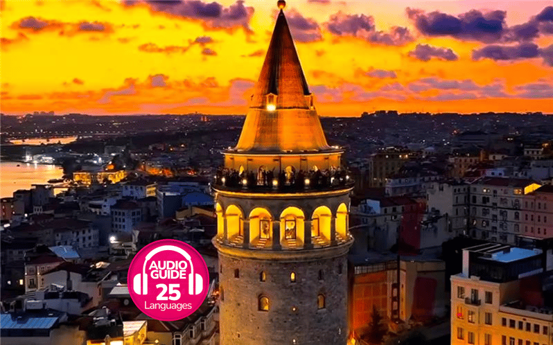 Istanbul: Galata Tower Entry Ticket with Audio Guide