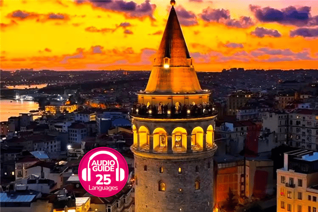 Istanbul: biglietto d'ingresso alla Torre di Galata con audioguida