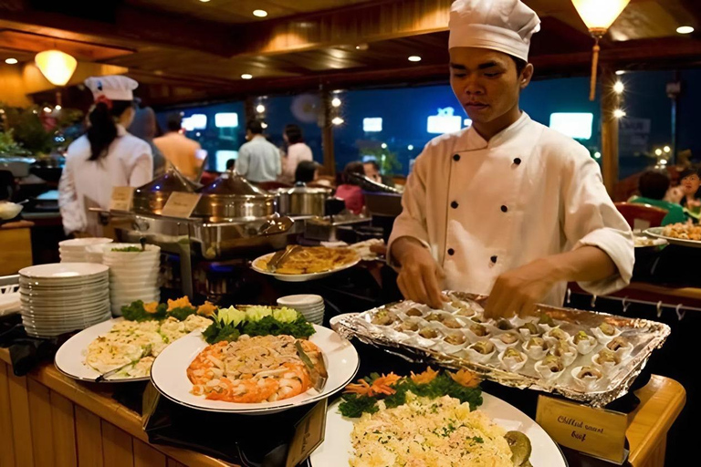 Romantic Saigon Nights: Dinner Cruise Experience Shared Table On The Cruise & Without Pick-Up & Drop Off
