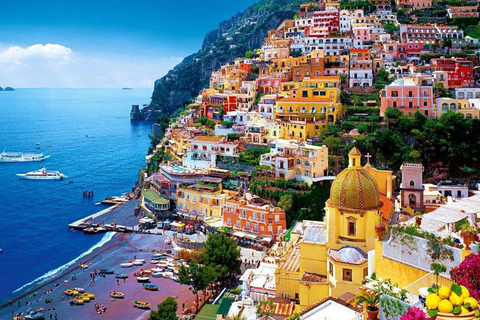 Excursión por la costa: Sorrento, Positano, Amalfi con almuerzoRecorrido por la costa: Sorrento, Positano, Amalfi